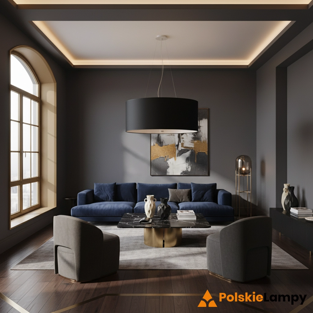 Żyrandol OTTO 60 czarny SL.0788 - Sollux Lighting - obrazek 2