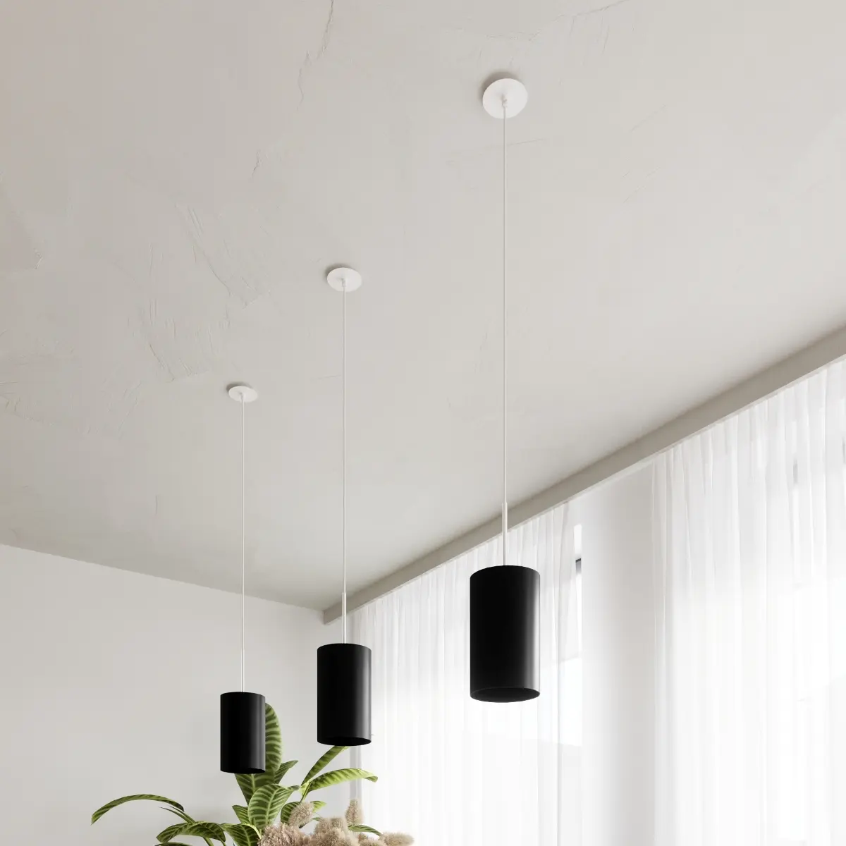 Żyrandol OTTO 60 czarny SL.0788 - Sollux Lighting - obrazek 9