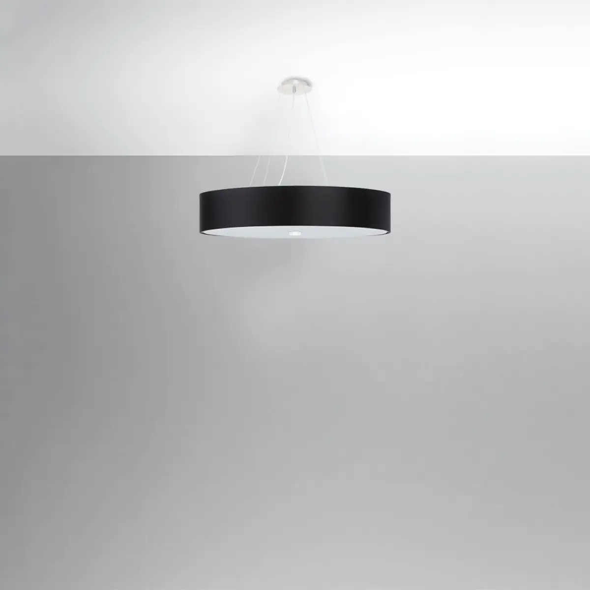 Żyrandol SKALA 70 czarny SL.0802 - Sollux Lighting - obrazek 3