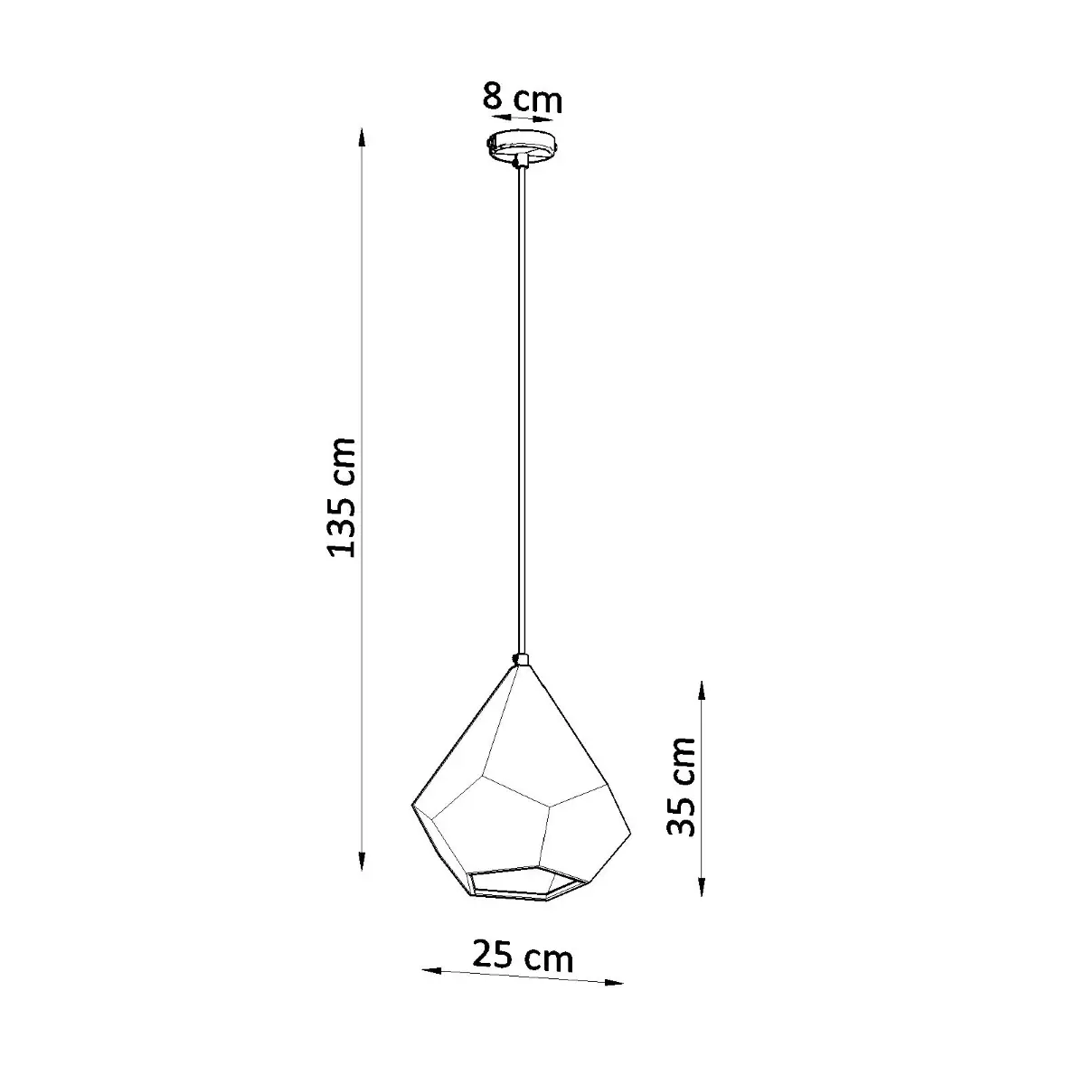 Lampa wisząca ceramiczna PAVLUS SL.0844 - Sollux Lighting - obrazek 5