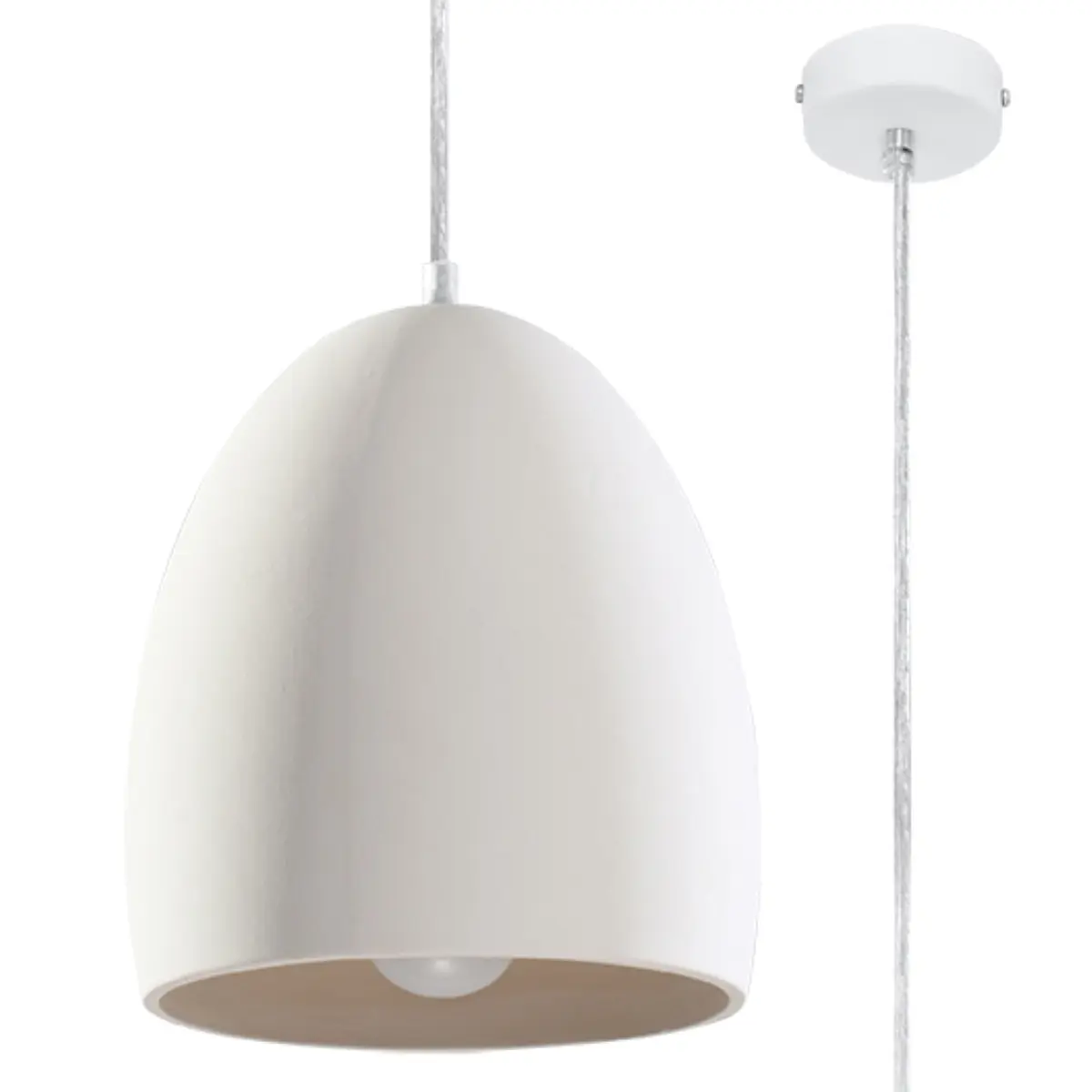 Lampa wisząca ceramiczna FLAWIUSZ SL.0848 - Sollux Lighting
