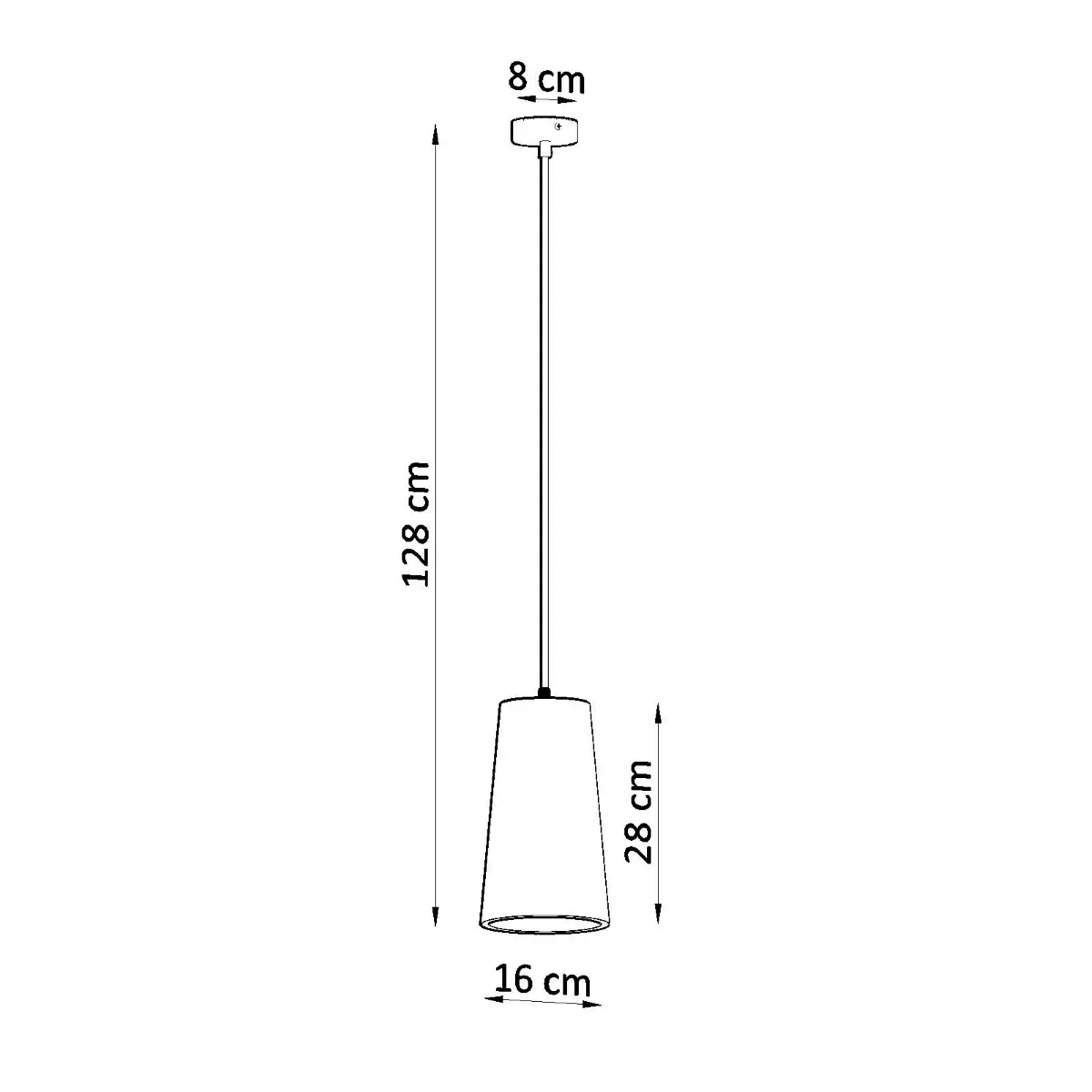 Lampa wisząca ceramiczna GULCAN SL.0849 - Sollux Lighting - obrazek 5