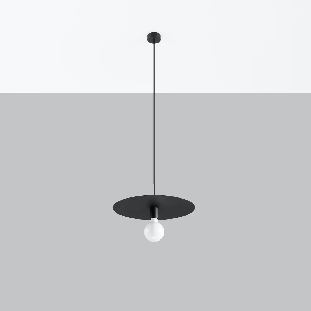 Lampa wisząca FLAVIO czarna SL.0853 - Sollux Lighting - obrazek 3