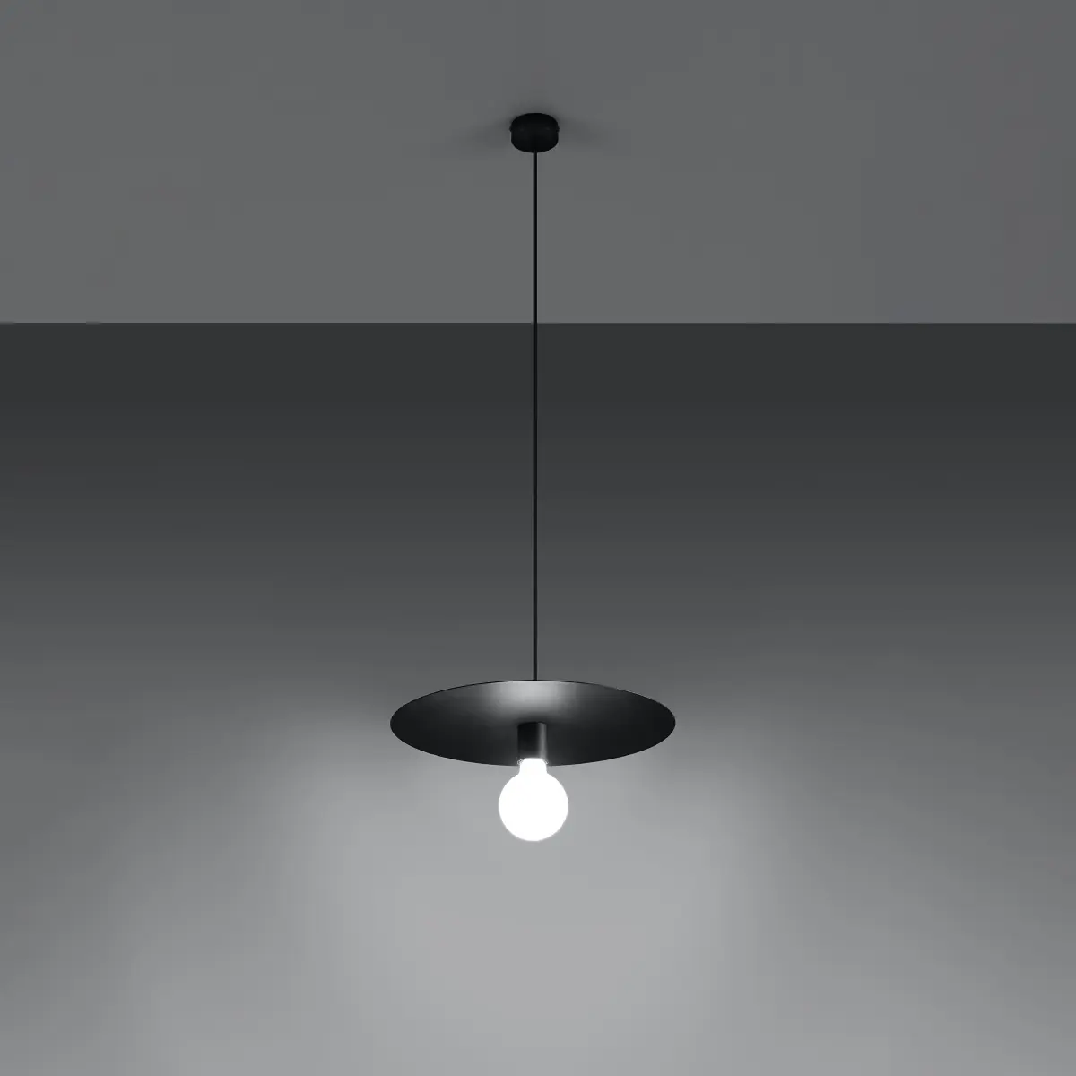 Lampa wisząca FLAVIO czarna SL.0853 - Sollux Lighting - obrazek 4