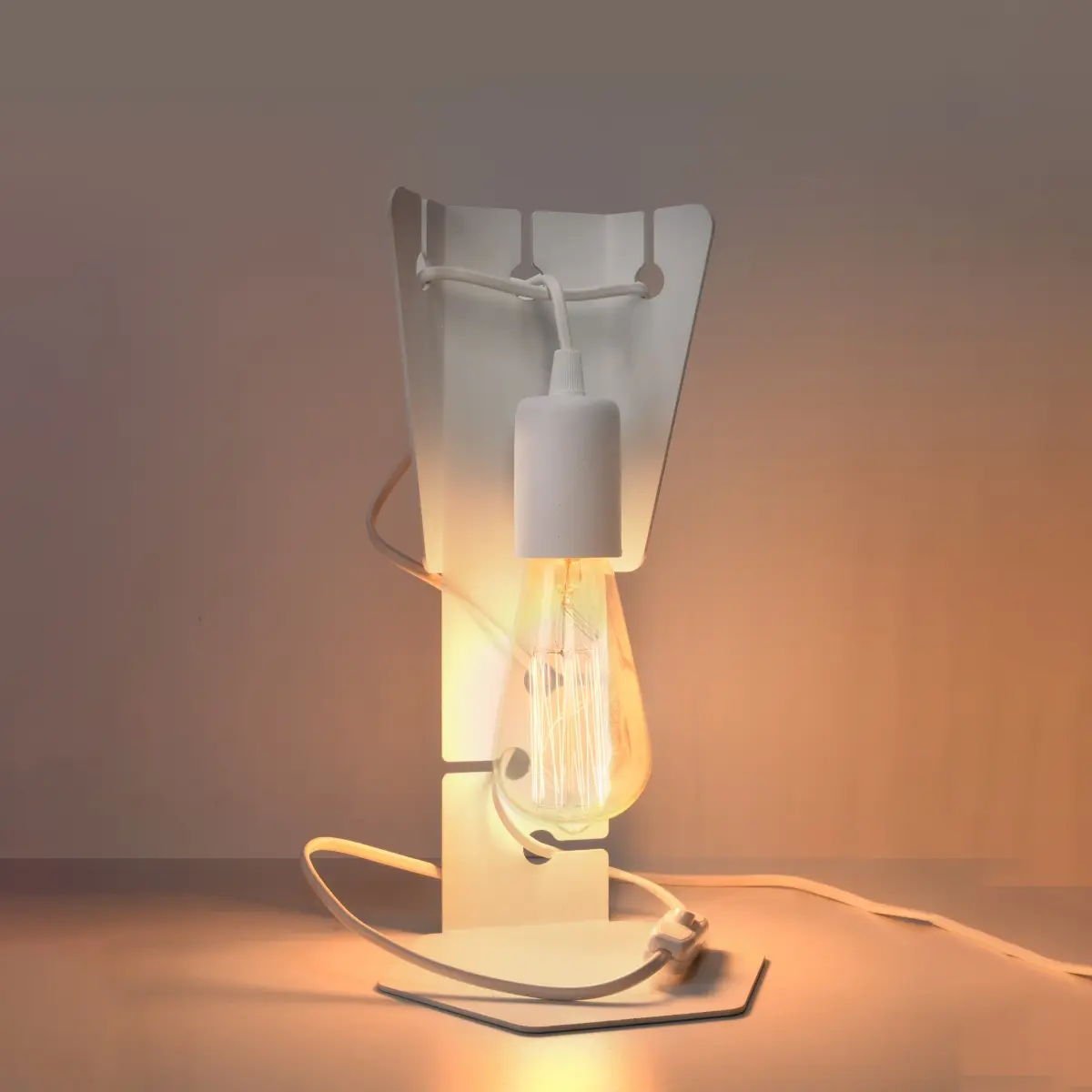Lampa biurkowa ARBY biała SL.0879 - Sollux Lighting - obrazek 4