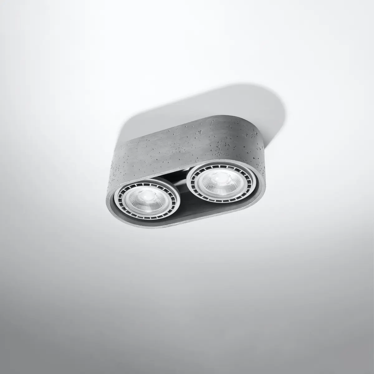 Plafon BASIC 2 beton SL.0882 - Sollux Lighting - obrazek 3