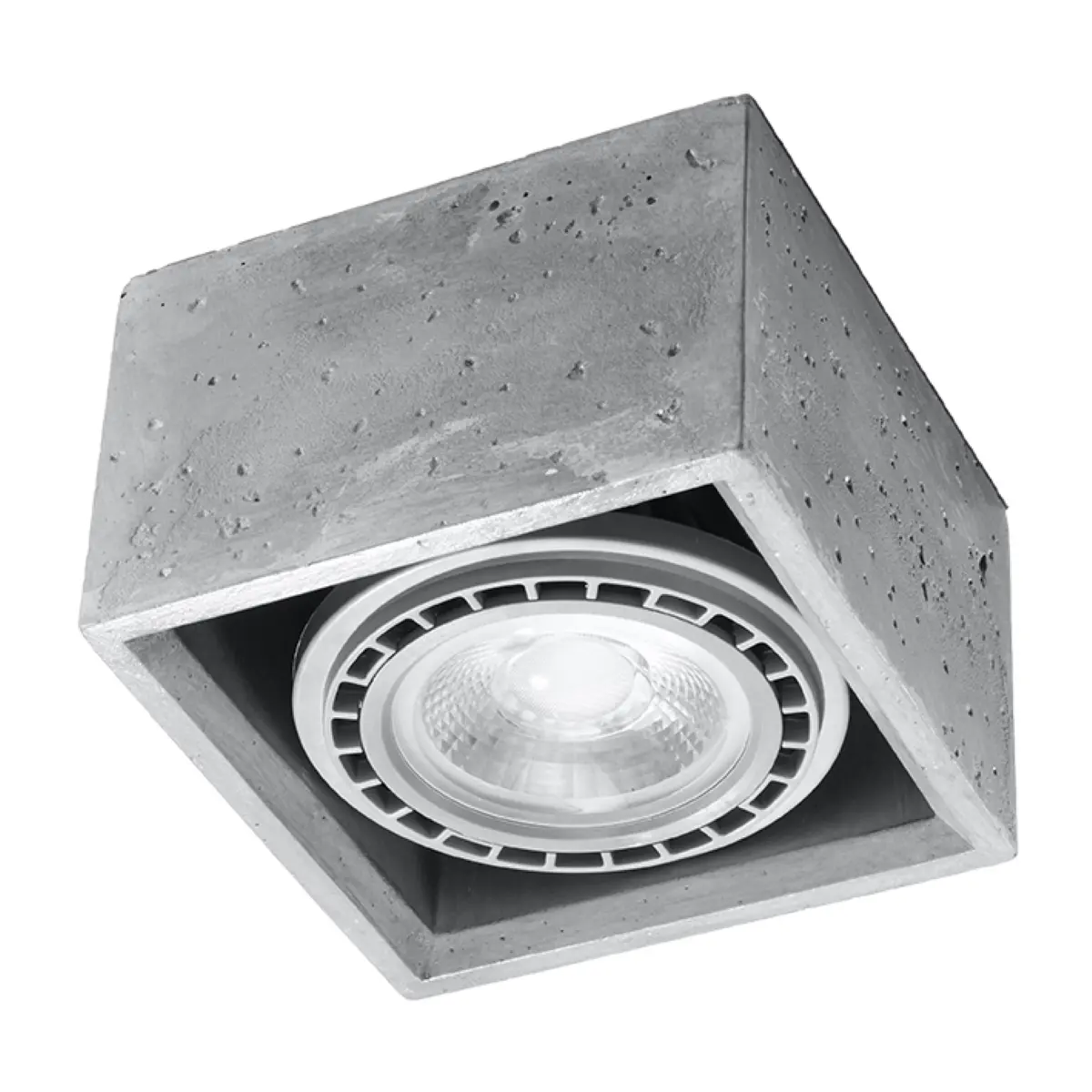 Plafon QUATRO 1 beton SL.0883 - Sollux Lighting