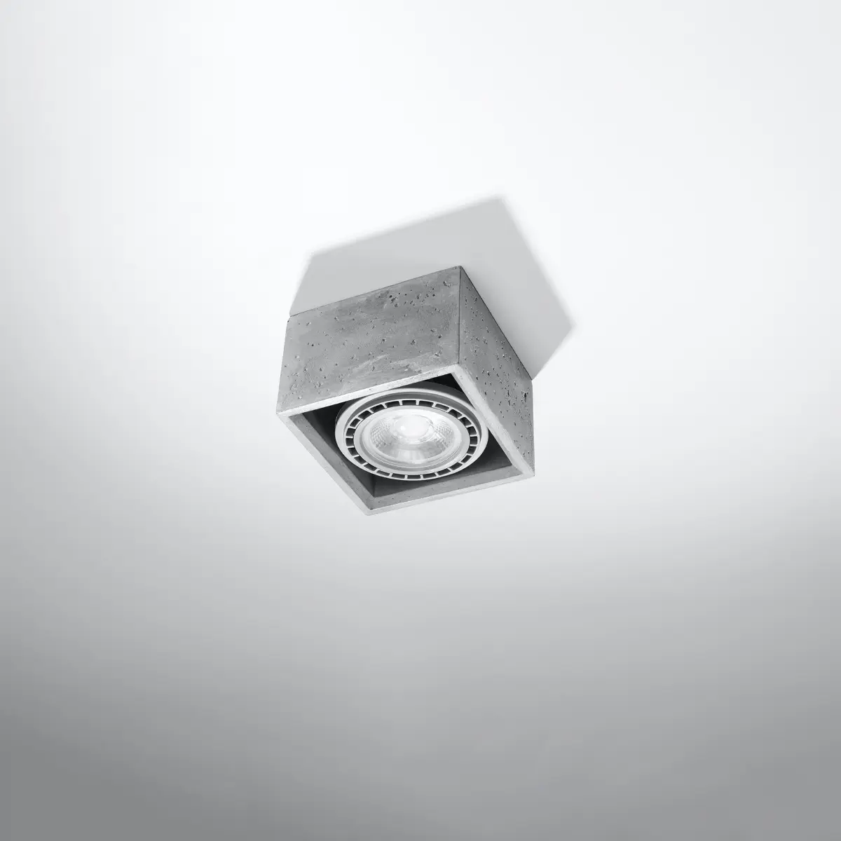 Plafon QUATRO 1 beton SL.0883 - Sollux Lighting - obrazek 3