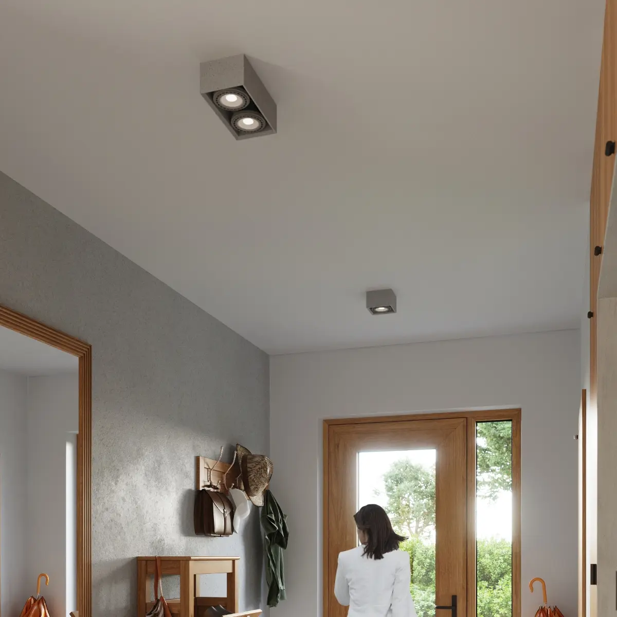 Plafon QUATRO 1 beton SL.0883 - Sollux Lighting - obrazek 8