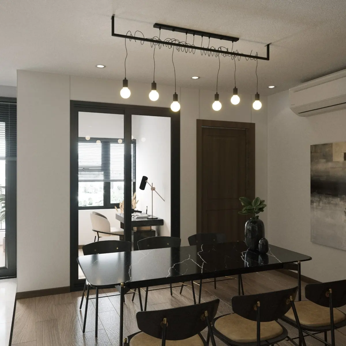 Żyrandol SALAMANCA 4 SL.0895 - Sollux Lighting - obrazek 7