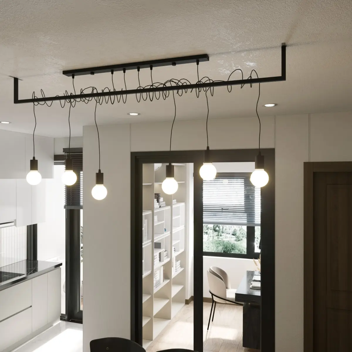 Żyrandol SALAMANCA 4 SL.0895 - Sollux Lighting - obrazek 8