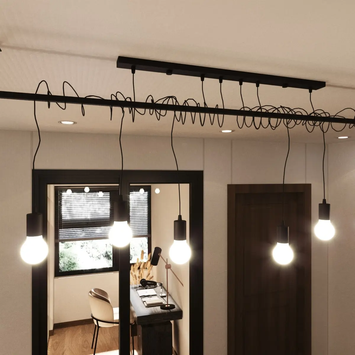 Żyrandol SALAMANCA 4 SL.0895 - Sollux Lighting - obrazek 9