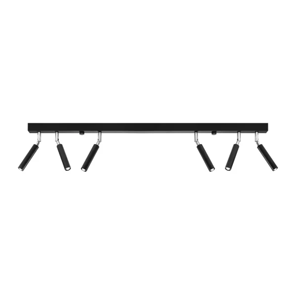 Plafon EYETECH 6 czarny SL.0901 - Sollux Lighting