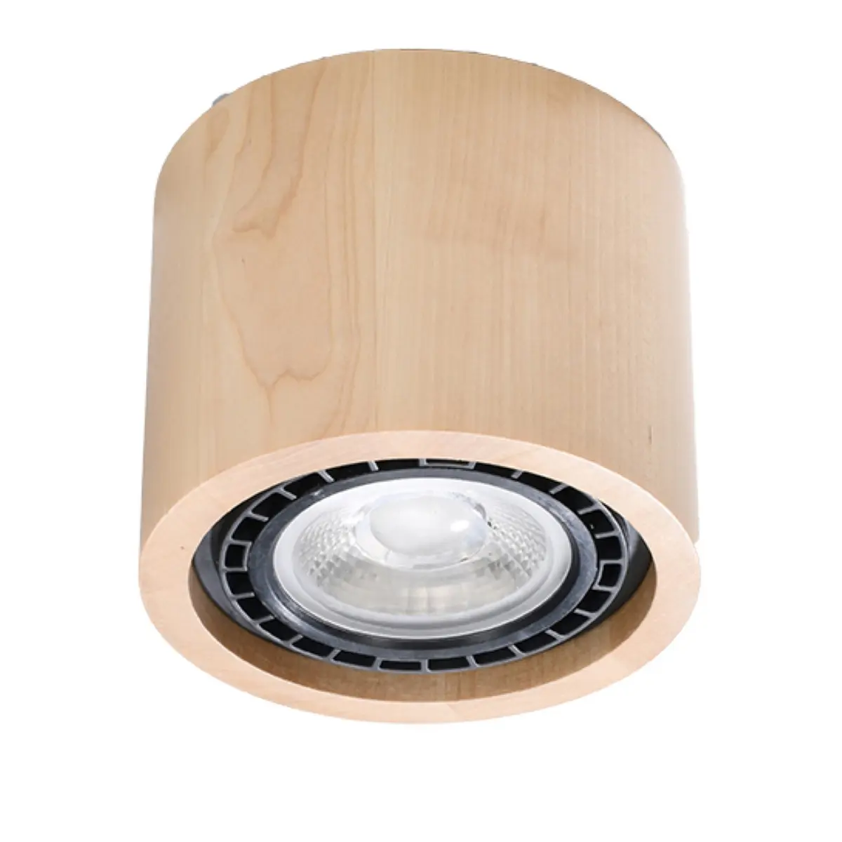 Plafon BASIC 1 naturalne drewno SL.0913 - Sollux Lighting
