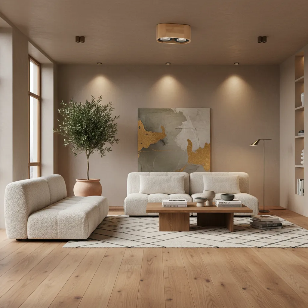 Plafon BASIC 2 naturalne drewno SL.0914 - Sollux Lighting - obrazek 2