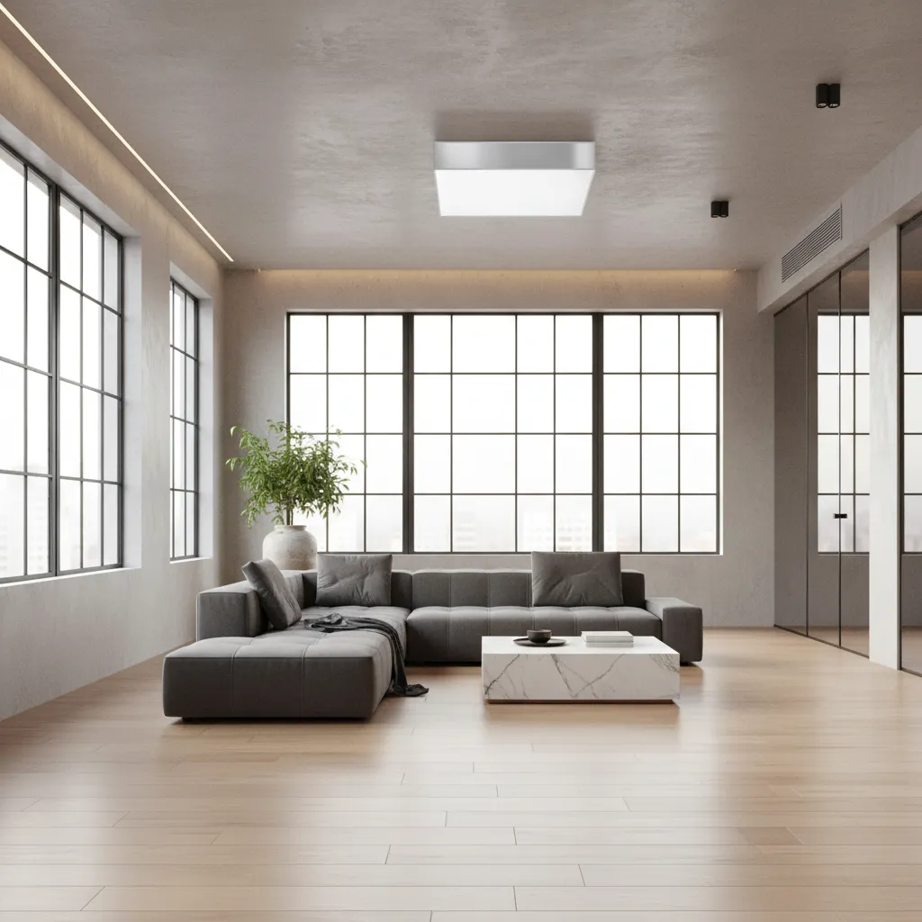 Plafon HORUS 55 szary SL.0921 - Sollux Lighting - obrazek 2