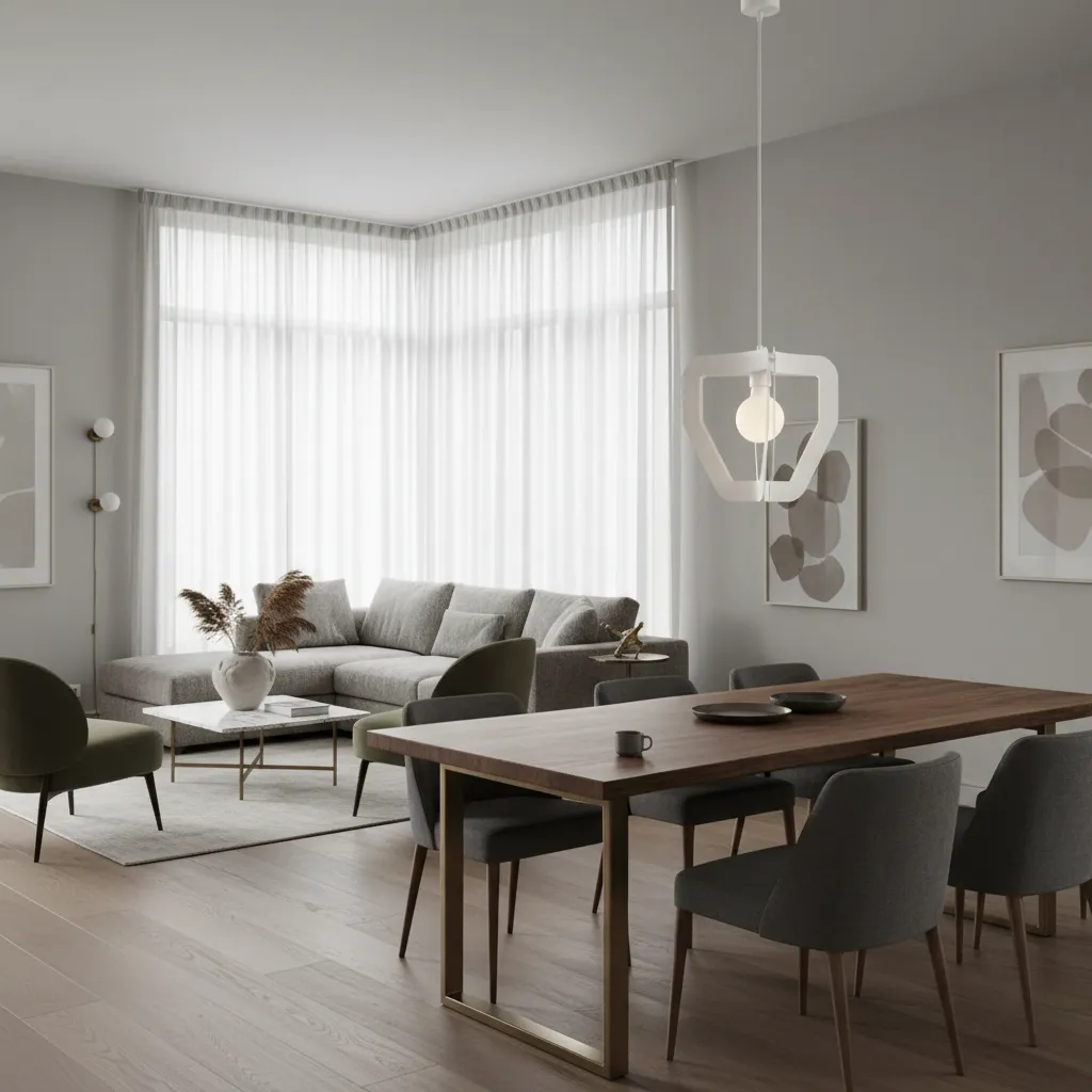 Lampa wisząca TRES biała SL.0929 - Sollux Lighting - obrazek 2