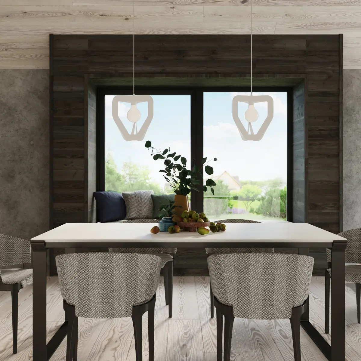 Lampa wisząca TRES biała SL.0929 - Sollux Lighting - obrazek 7