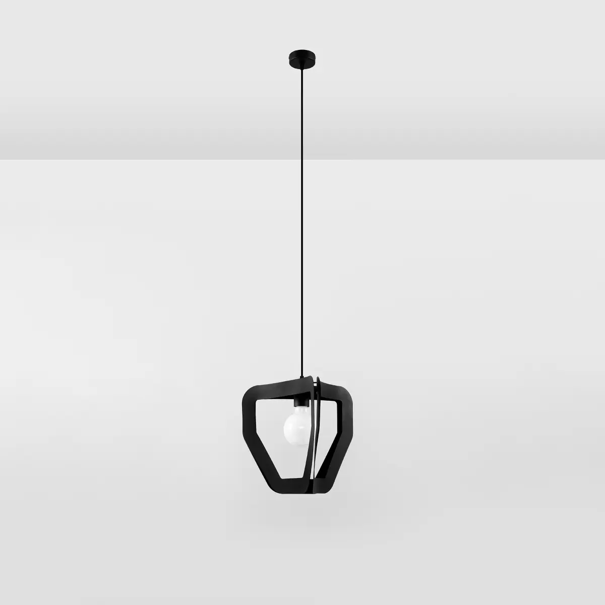 Lampa wisząca TRES czarna SL.0930 - Sollux Lighting - obrazek 3