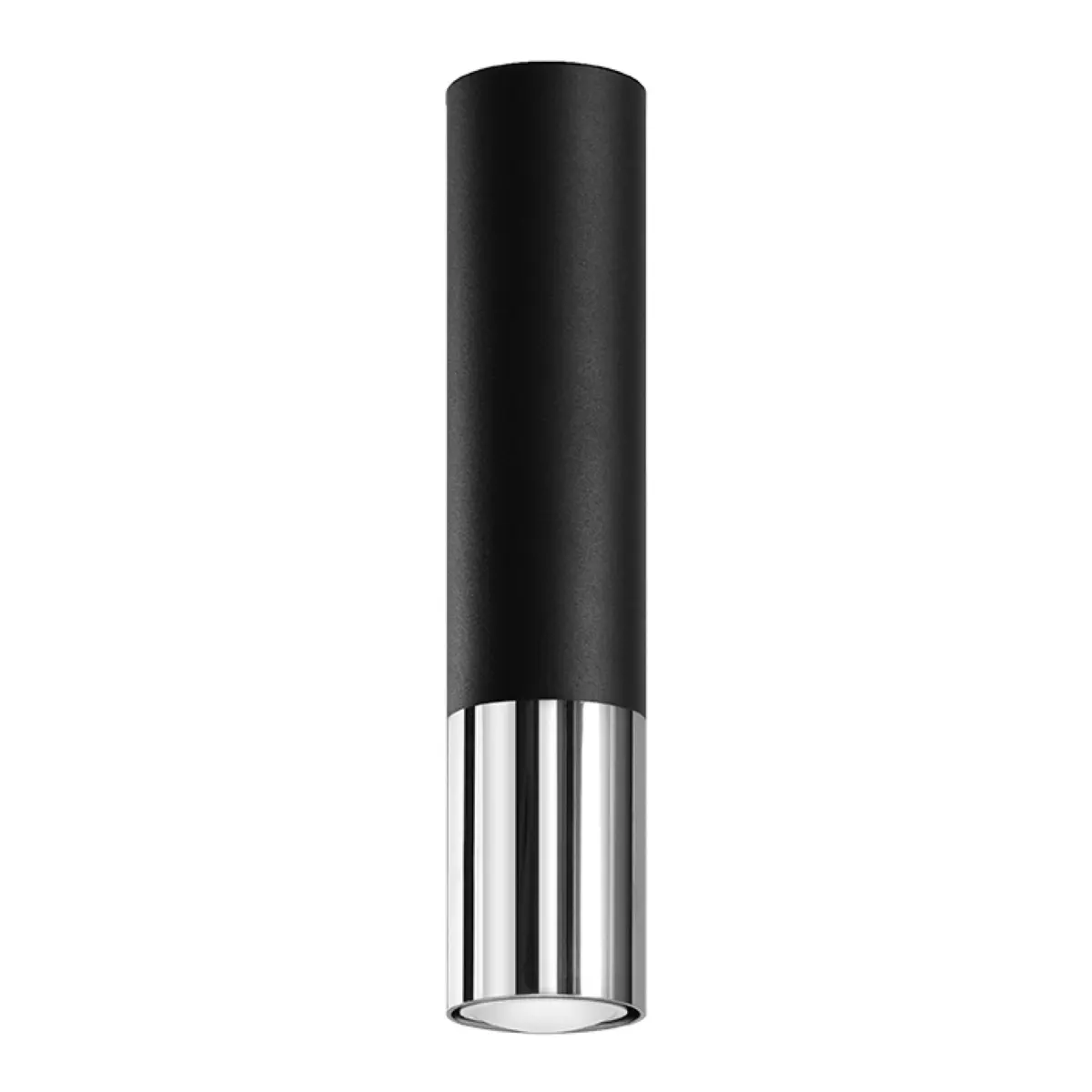 Plafon LOOPEZ czarny/chrom SL.0939 - Sollux Lighting