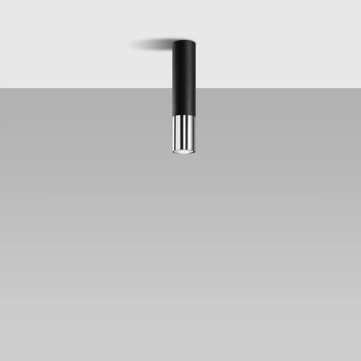 Plafon LOOPEZ czarny/chrom SL.0939 - Sollux Lighting - obrazek 3