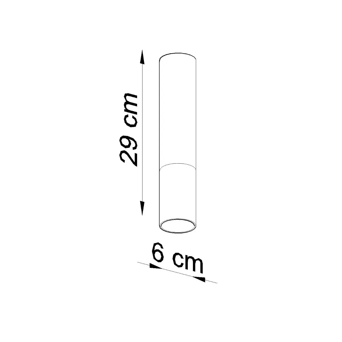 Plafon LOOPEZ czarny/miedź SL.0945 - Sollux Lighting - obrazek 5