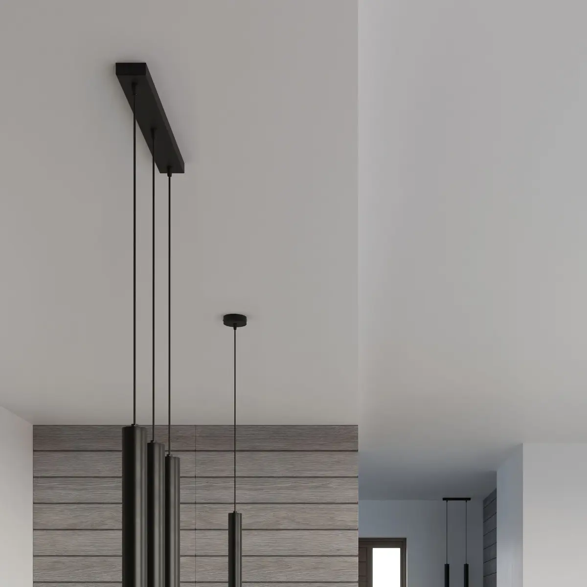 Lampa wisząca WEZYR 2 czarna SL.0961 - Sollux Lighting - obrazek 9