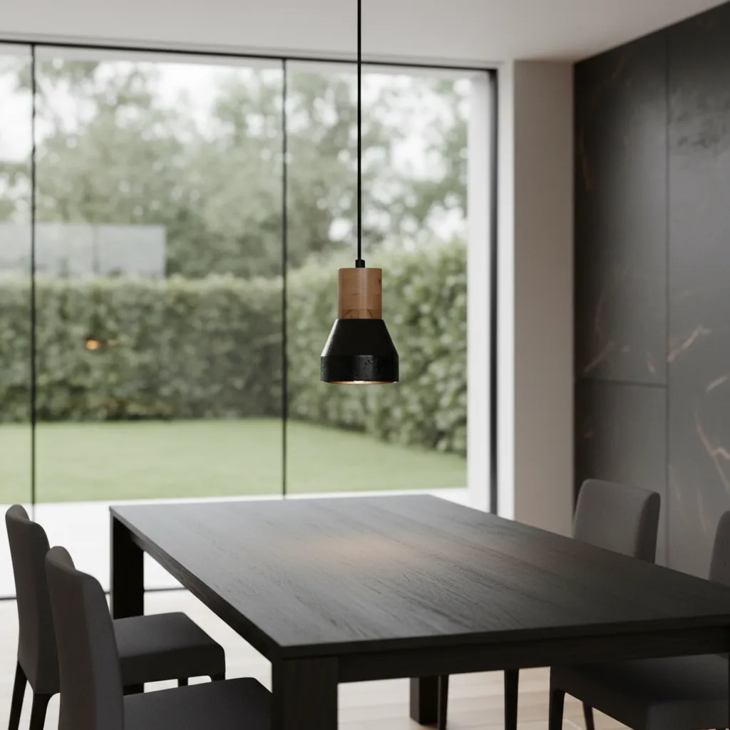 Lampa wisząca QUBIC czarna SL.0963 - Sollux Lighting - obrazek 2