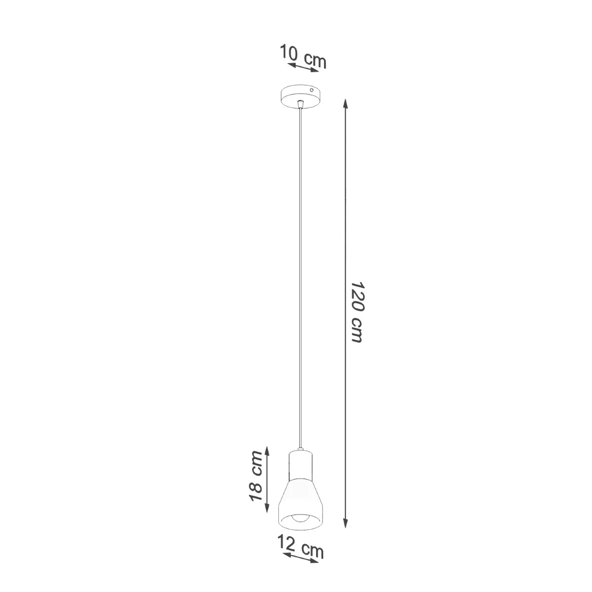 Lampa wisząca QUBIC czarna SL.0963 - Sollux Lighting - obrazek 5