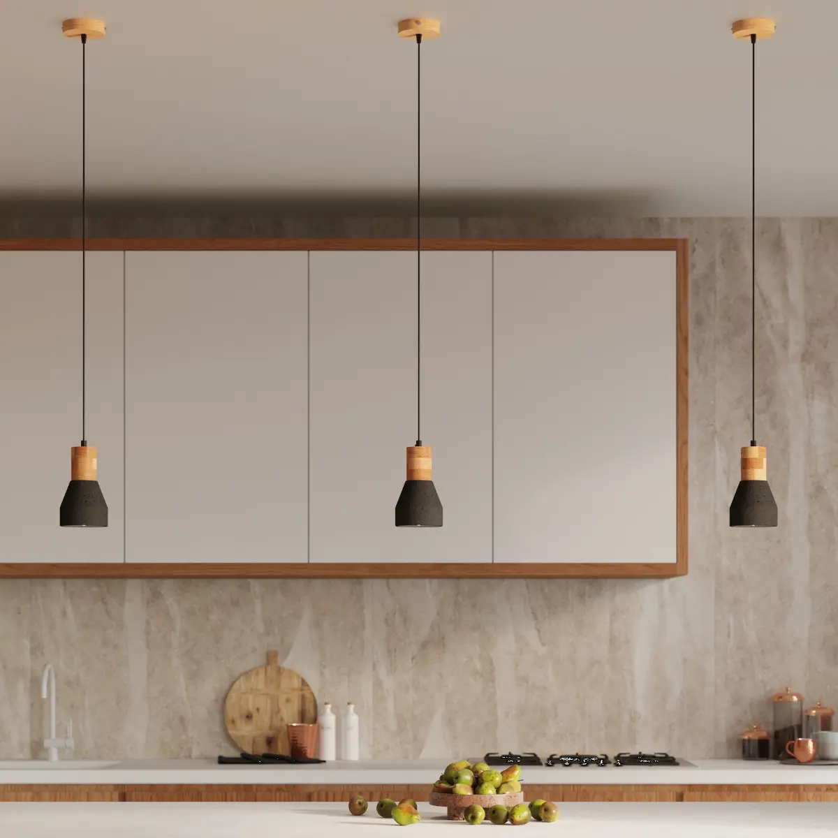 Lampa wisząca QUBIC czarna SL.0963 - Sollux Lighting - obrazek 9