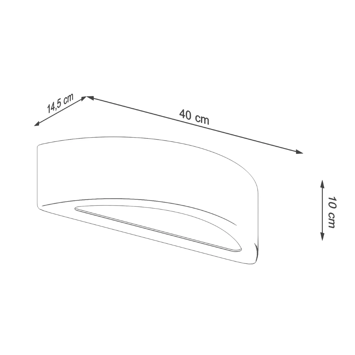 Kinkiet ATENA beton SL.0994 - Sollux Lighting - obrazek 5