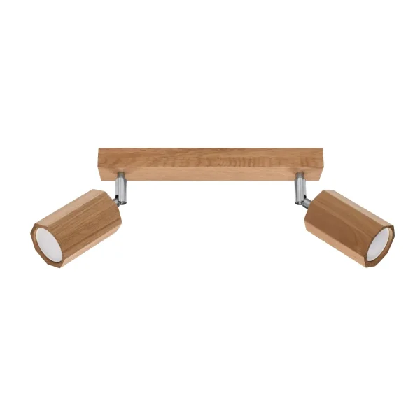 Plafon ZEKE 2 dąb SL.1029 - Sollux Lighting
