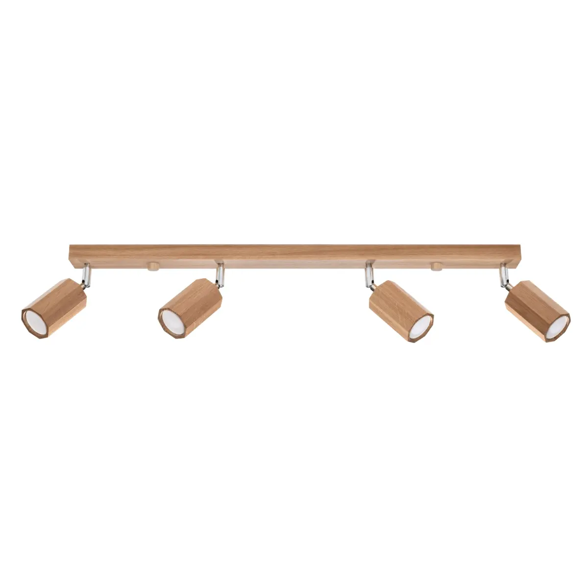 Plafon ZEKE 4 dąb SL.1031 - Sollux Lighting