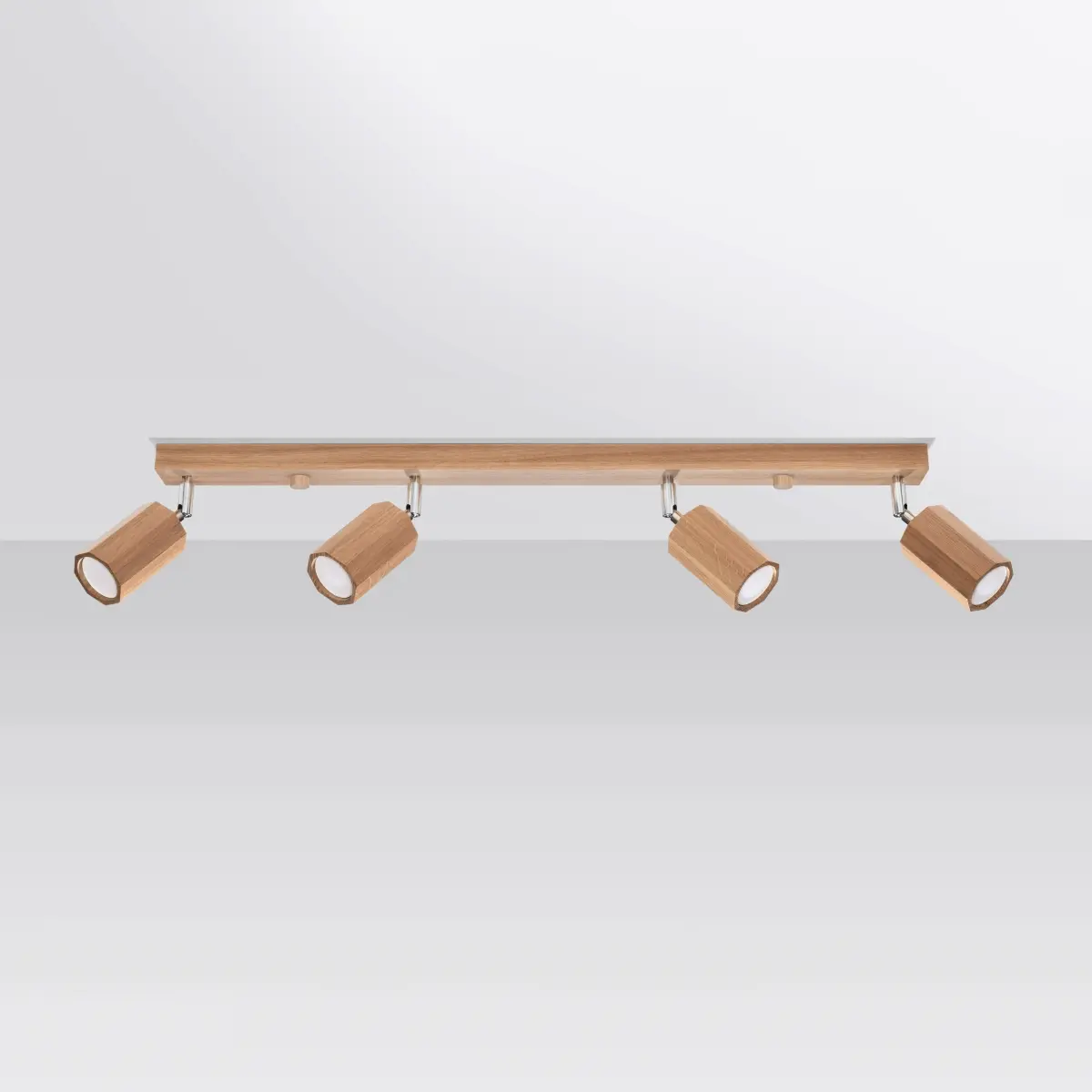 Plafon ZEKE 4 dąb SL.1031 - Sollux Lighting - obrazek 3