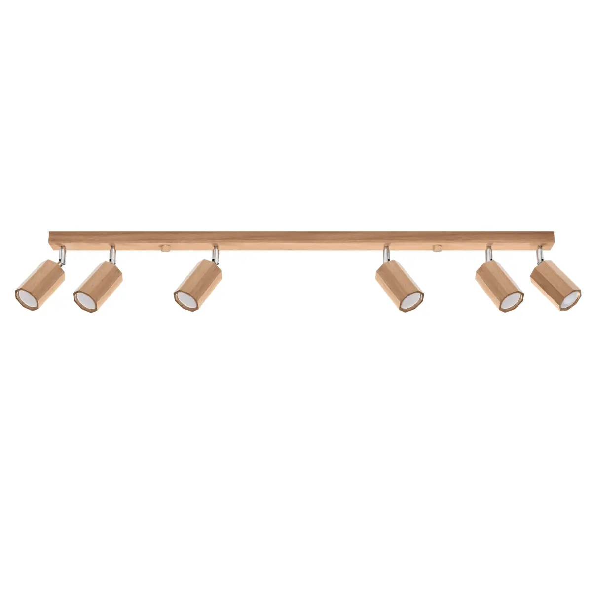 Plafon ZEKE 6 dąb SL.1032 - Sollux Lighting