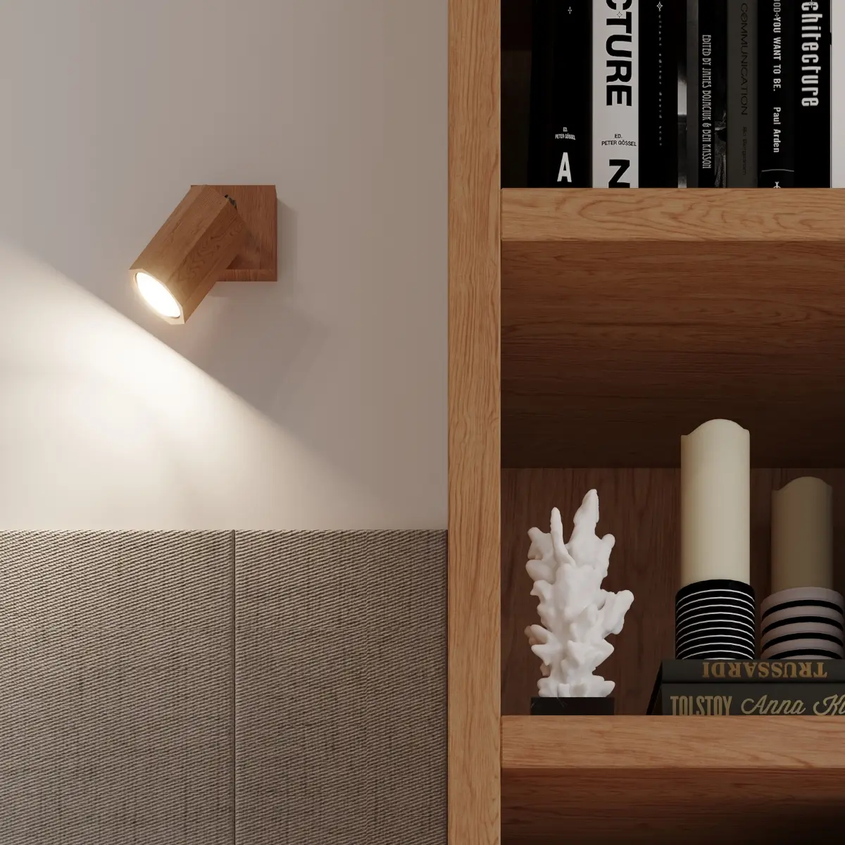 Plafon ZEKE 30 dąb SL.1034 - Sollux Lighting - obrazek 8