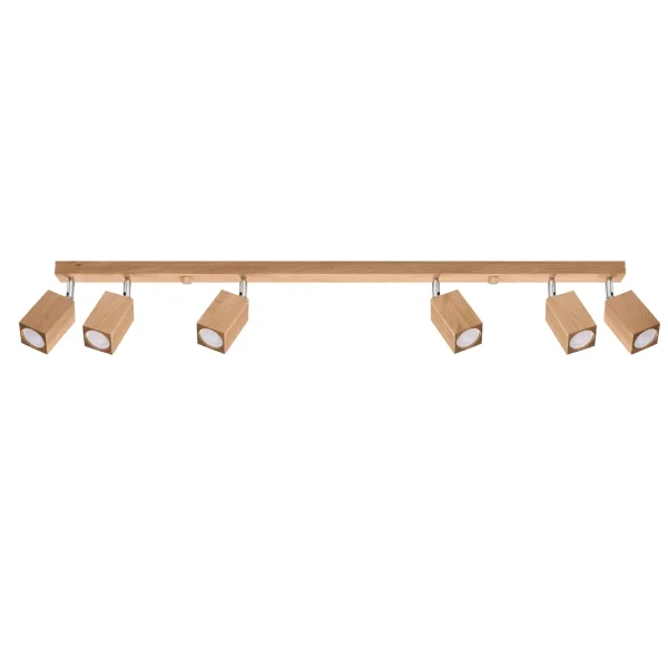 Plafon KEKE 6 dąb SL.1039 - Sollux Lighting