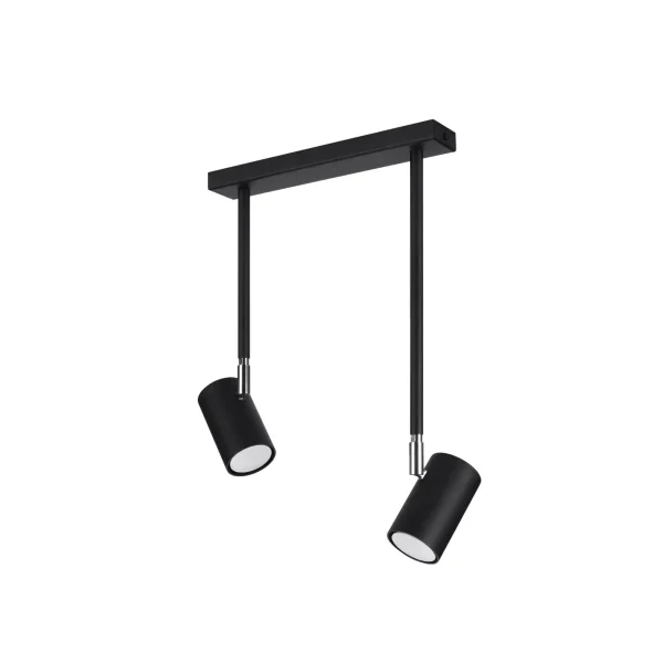 Plafon NORANO 2 czarny SL.1075 - Sollux Lighting