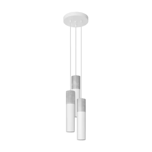 Lampa wisząca BORGIO 3P biały SL.1080 - Sollux Lighting