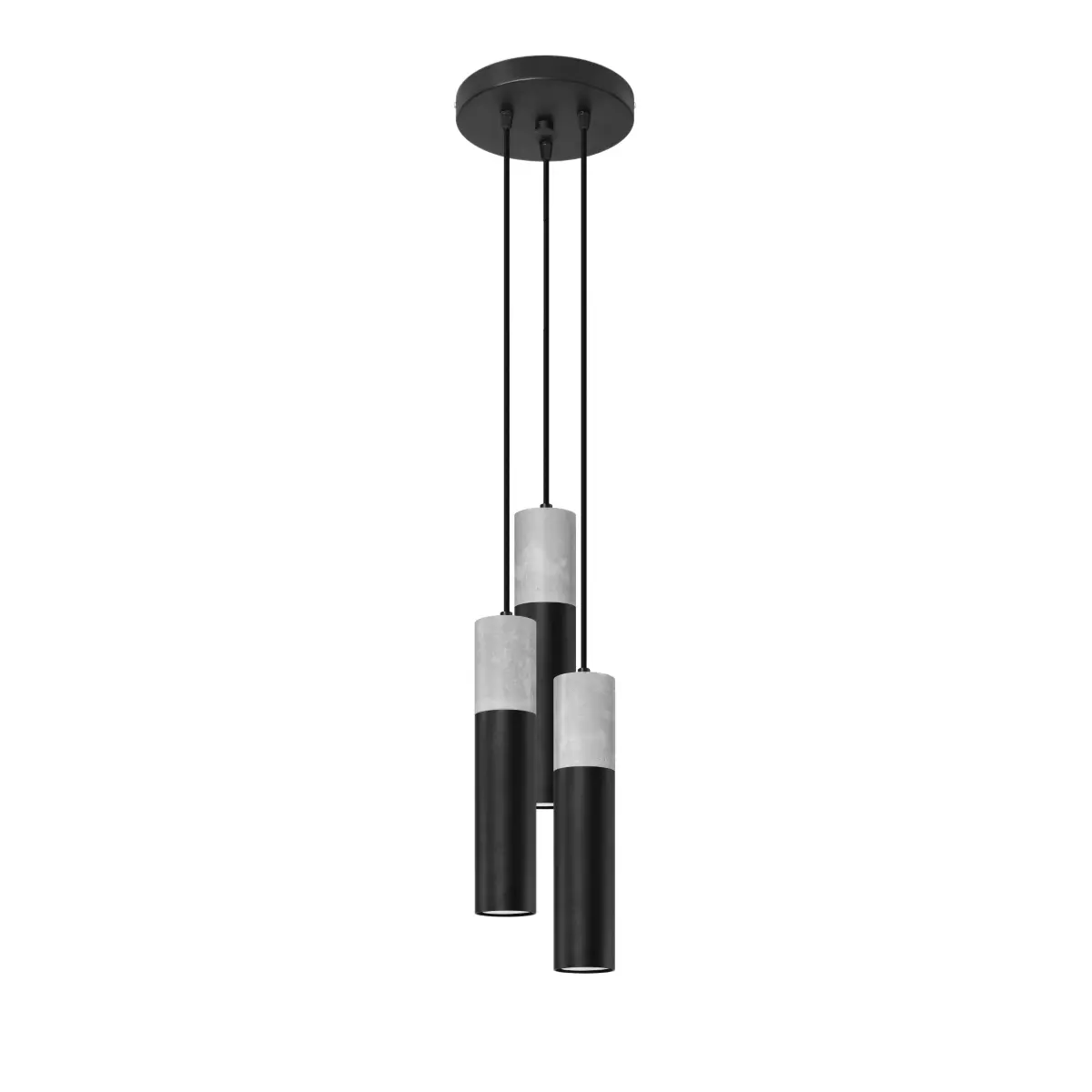 Lampa wisząca BORGIO 3P czarny SL.1081 - Sollux Lighting