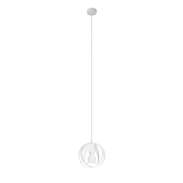 Lampa wisząca TULOS 1 biała SL.1083 - Sollux Lighting