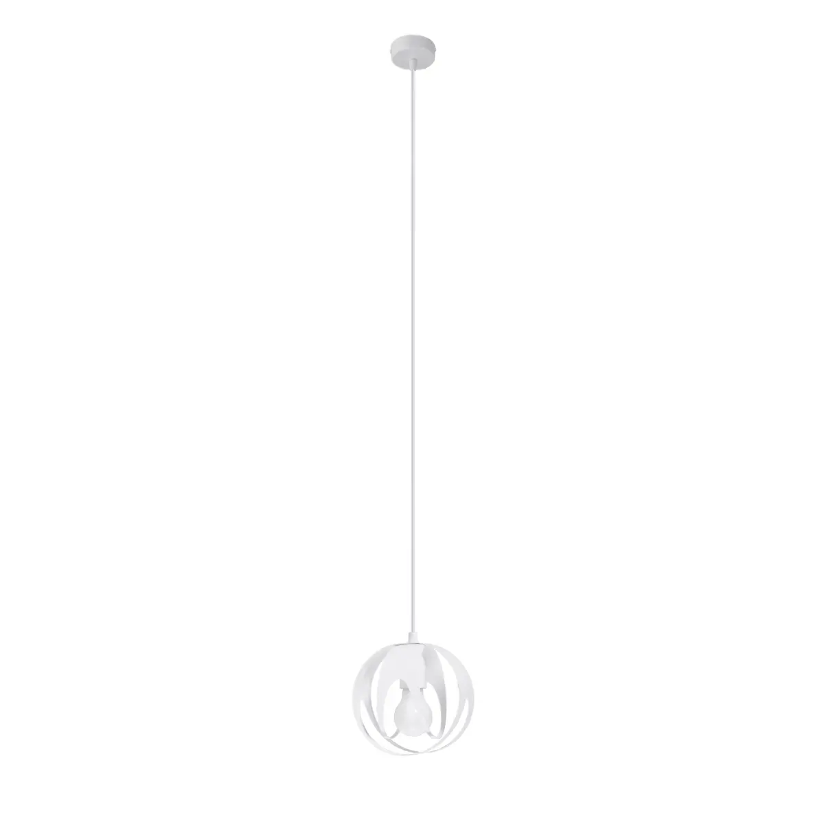 Lampa wisząca TULOS 1 biała SL.1083 - Sollux Lighting