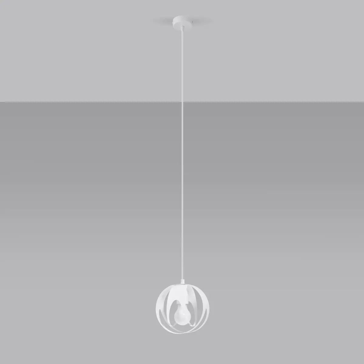 Lampa wisząca TULOS 1 biała SL.1083 - Sollux Lighting - obrazek 3