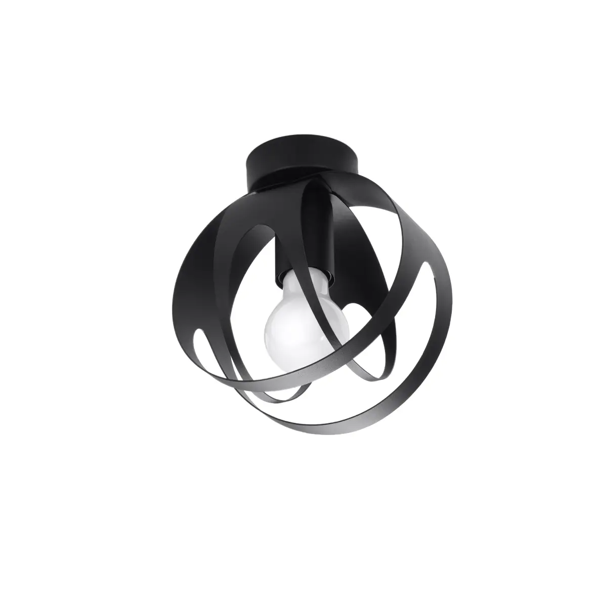 Plafon TULOS czarny SL.1086 - Sollux Lighting