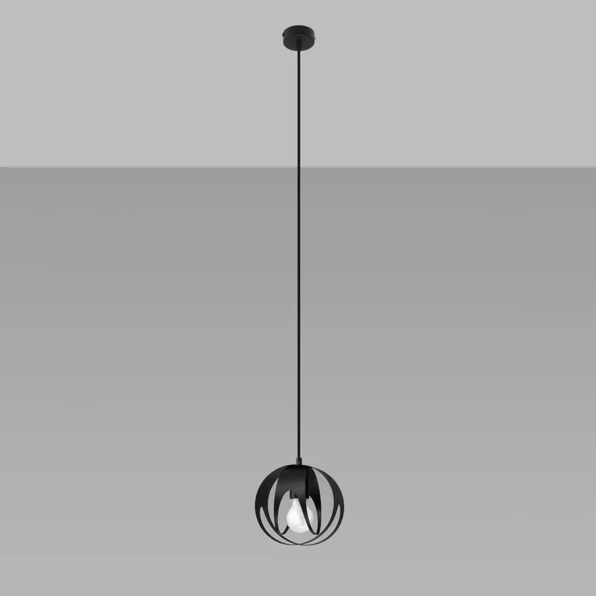 Lampa wisząca TULOS 1 czarna SL.1087 - Sollux Lighting - obrazek 3