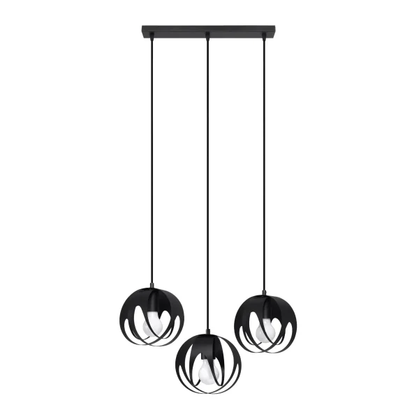 Lampa wisząca TULOS 3L czarna SL.1089 - Sollux Lighting