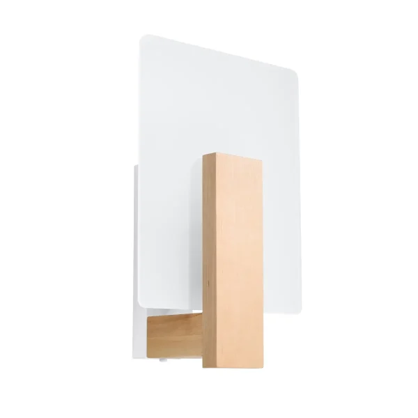 Kinkiet LAPPO naturlane drewno SL.1094 - Sollux Lighting