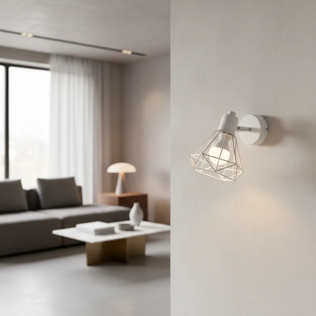 Kinkiet ARTEMIS 1 biały SL.1102 - Sollux Lighting - obrazek 2