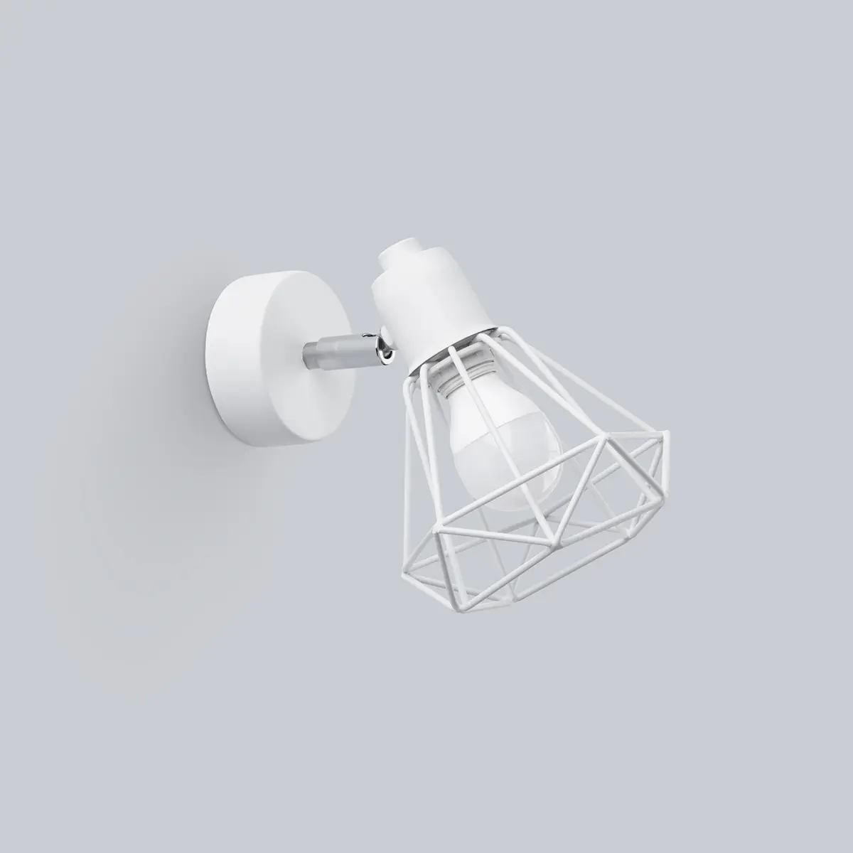 Kinkiet ARTEMIS 1 biały SL.1102 - Sollux Lighting - obrazek 3
