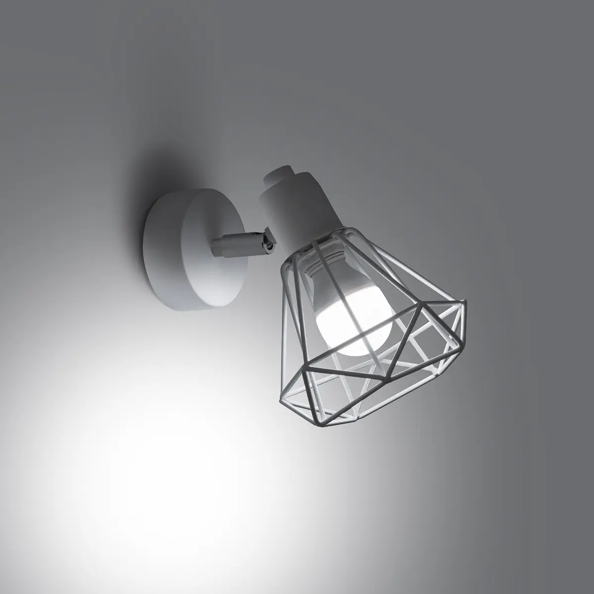 Kinkiet ARTEMIS 1 biały SL.1102 - Sollux Lighting - obrazek 4